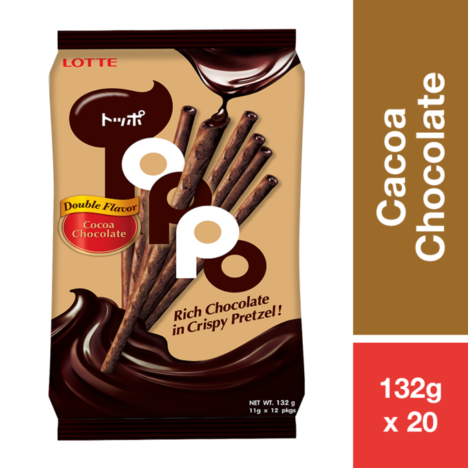 TOPPO COCOA CHOCOLATE 132G