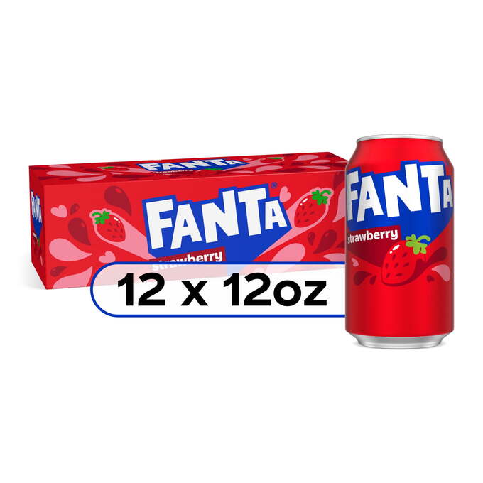 FANTA STRAWBERRY CAN 330ML