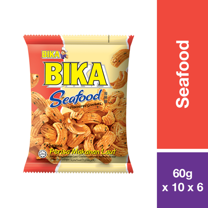 BIKA SEAFOOD CRACKERS 60G