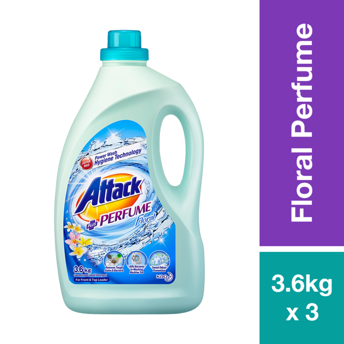 ATTACK LIQUID FLORAL PERFUME 3.6KG