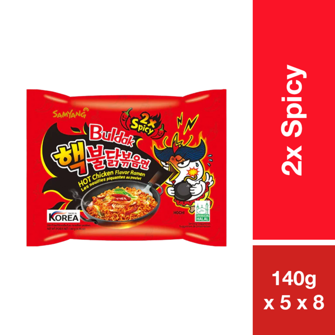 SAMYANG PACKET 2X SPICY 140G