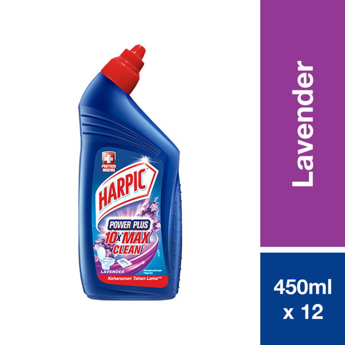 HARPIC LIQUID BOTTLE 450ML LAVENDER