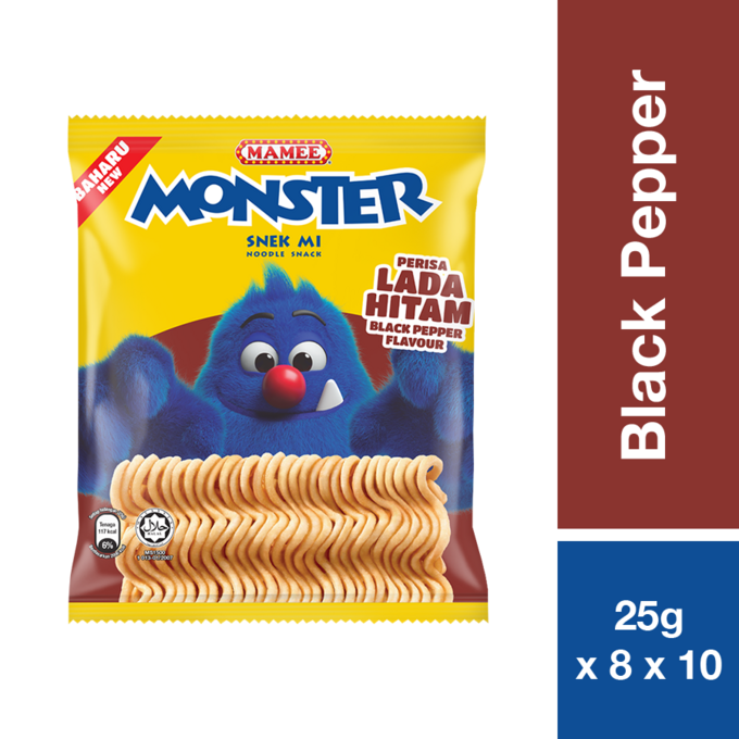 MAMEE MONSTER FAMILY PACK BLACK PEPPER 25G