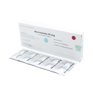 ATORVASTATIN 20 MG 6 TABLET DEXA