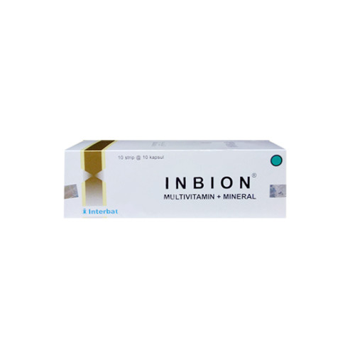 Inbion 10 Kapsul - Manfaat, Kandungan, Dosis, dan Efek Samping