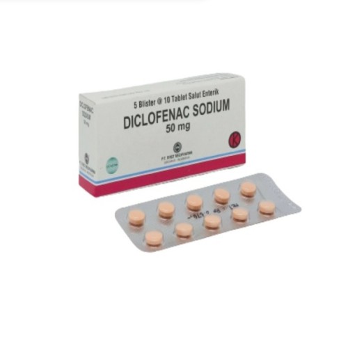 Diclofenac Sodium 50 Mg 10 Tablet Dexa Medica Manfaat Kandungan Dosis Dan Efek Samping