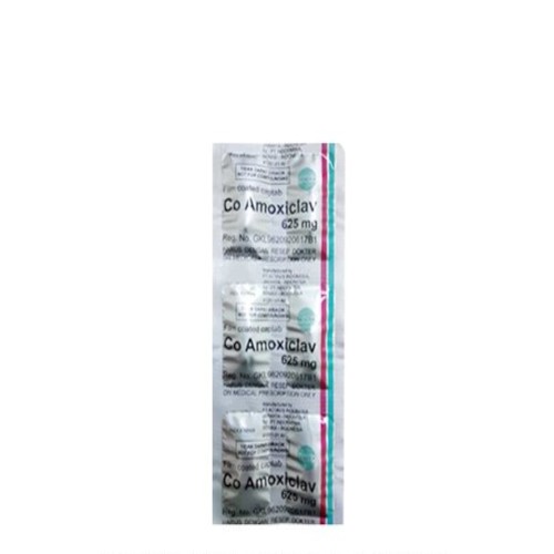 Co Amoxiclav 625 mg 6 Tablet Dexa Medica - Manfaat, Kandungan, Dosis ...