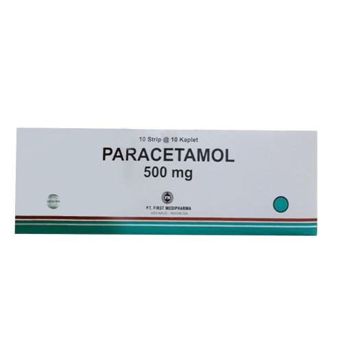 Paracetamol 500 mg 10 Tablet FM Manfaat, Kandungan, Dosis, dan Efek