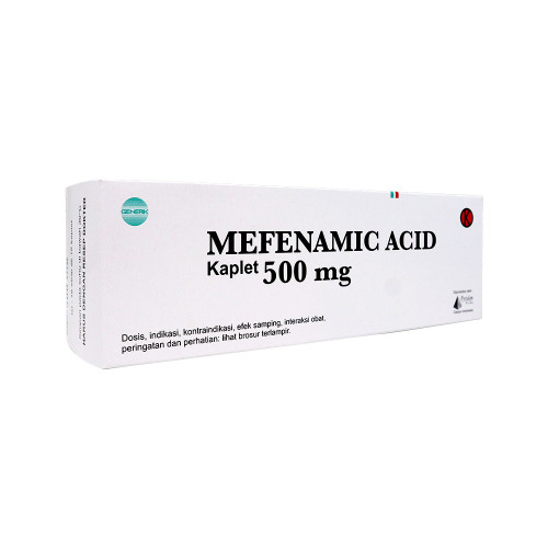 ASAM MEFENAMAT 500 MG 10 KAPLET INDOFARMA
