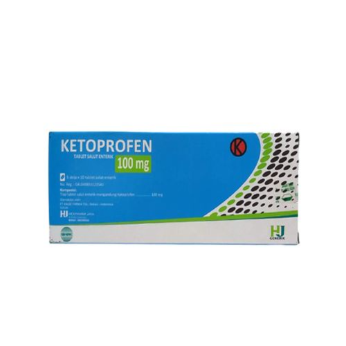 Ketoprofen 100 mg 10 Tablet Hexpharm Manfaat, Kandungan, Dosis, dan