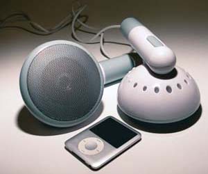 giant earphone speaker