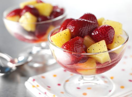 Sweet Balsamic Fruit Salad