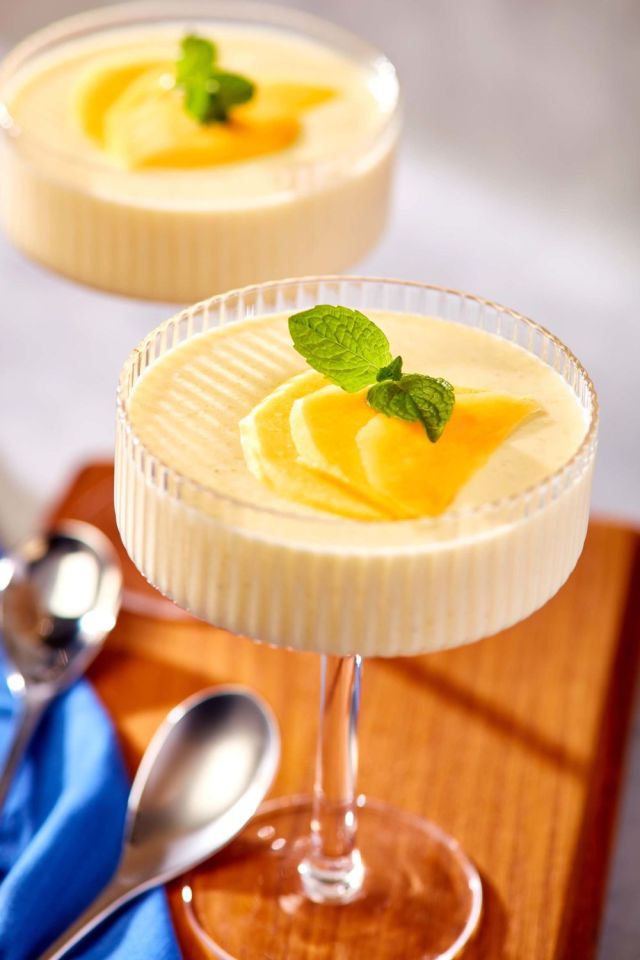 Mango Lassi Panna Cotta