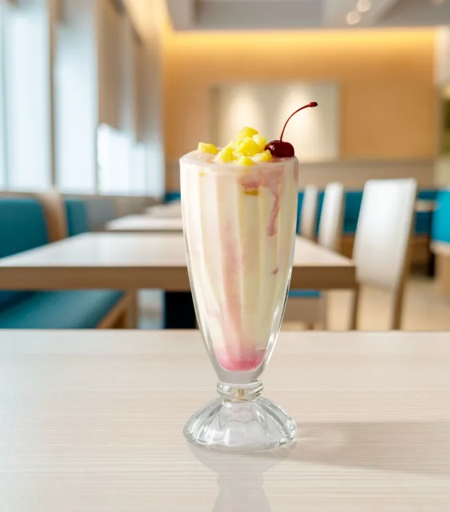 Pineapple Upside Down Whip Shake