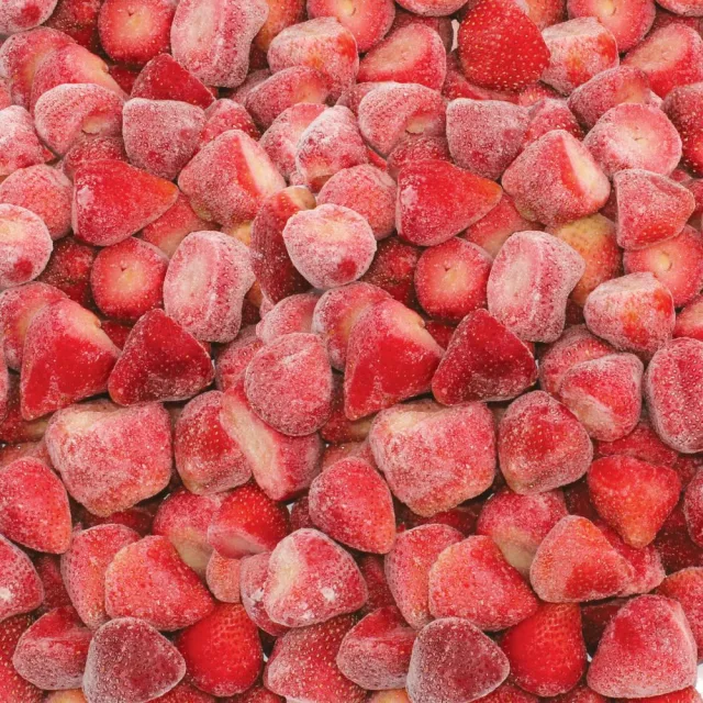 IQF Whole Strawberries - 30 lb