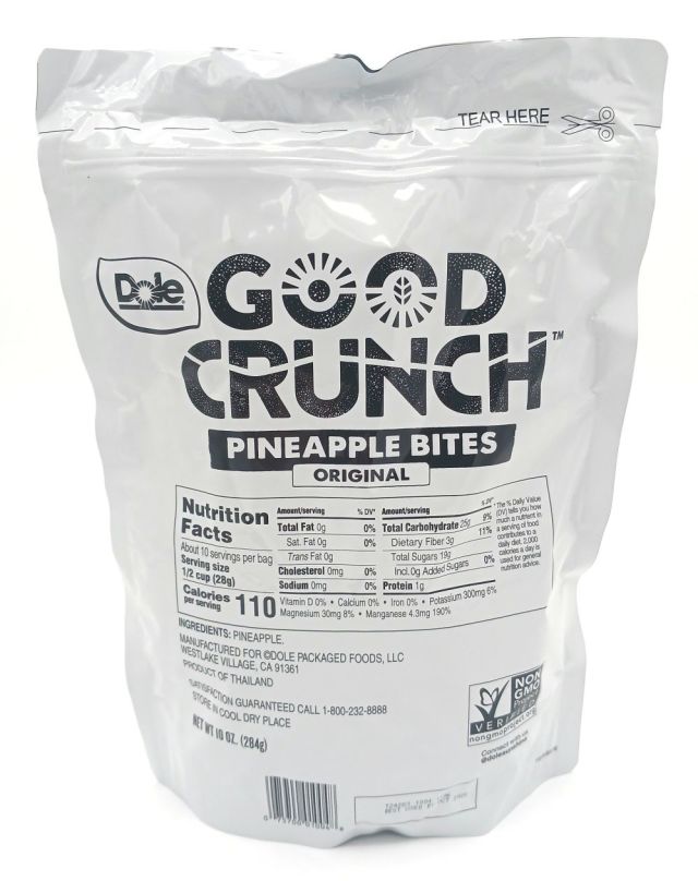 Dole Good Crunch Pineapple Bites 10 oz.