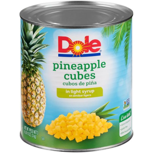 DOLE Choice Cubes in Light Syrup 6/10 (106 oz.) 