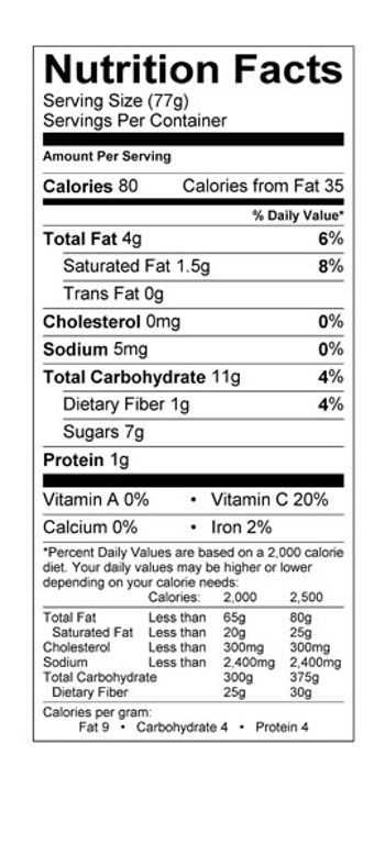 Nutrition Facts