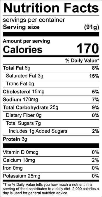 Nutrition Facts