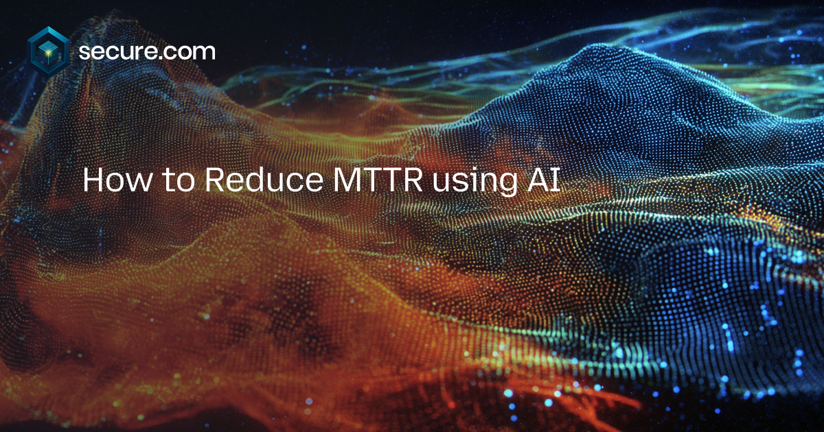How to Reduce MTTR using AI