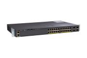 Cisco Catalyst WS-C2960X-24TS-L Switch LAN Base License, Port-Side Air Intake