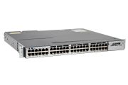 Cisco Catalyst WS-C3750X-48PF-L Switch LAN Base License, Port-Side Air Intake