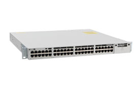 Cisco Catalyst C9300-48P-A Switch Network Advantage, Port-Side Air Intake