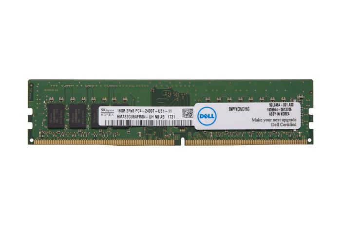 Dell 16GB PC4-2400T-U 2Rx8 YXC0V