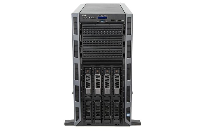 Dell PowerEdge T430 1x8 3.5", 2 x E5-2680 v3 2.5GHz Twelve-Core, 64GB, 4 x 8TB SAS 7.2k, PERC H730, iDRAC8 Enterprise