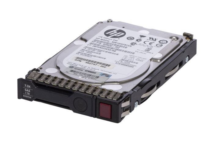 HP 1TB 7.2k SAS 2.5" 6Gbps Hard Drive - 653954-001 For Gen8 and Gen9