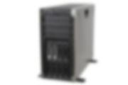 Angled view of Dell PowerEdge T340 with 2 x 2TB SAS 7.2k 3.5" HDDs