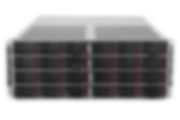 Front view of Supermicro SuperServer SYS-F619P2-RTN with 6 x Intel 240GB SSD SATA 2.5" 6G SSDs