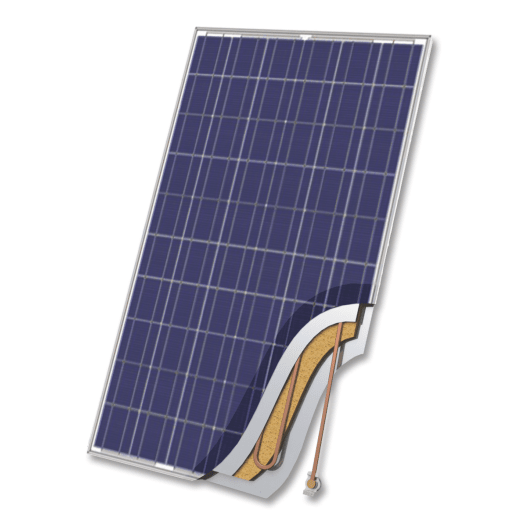 Соларен панел Sunsystem by BURNiT, PK SELECT FP 2.0, с цял абсорбер, 1.4л, медни тръби