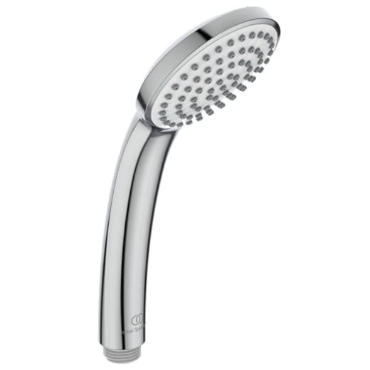 Ръчен душ Ideal Standard IdealRain Soft S1, 80мм, Easy Clean система, дебитен ограничител 8л/мин, хром