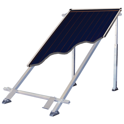 Монтажни конструкции за панел-колектори Sunsystem, 2 PK ST/SL, равен покрив, 2.70м2