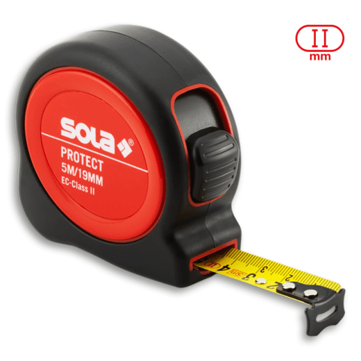 Ролетка SOLA Protect, 5м, anti-slip повърхност, удароустойчива