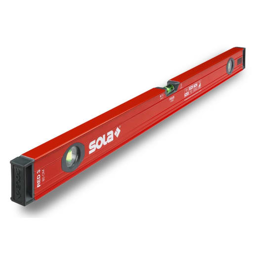 Нивелир SOLA RED 3-80, алуминиев, висока акуратност, за хоризонтални и вертикални измервания