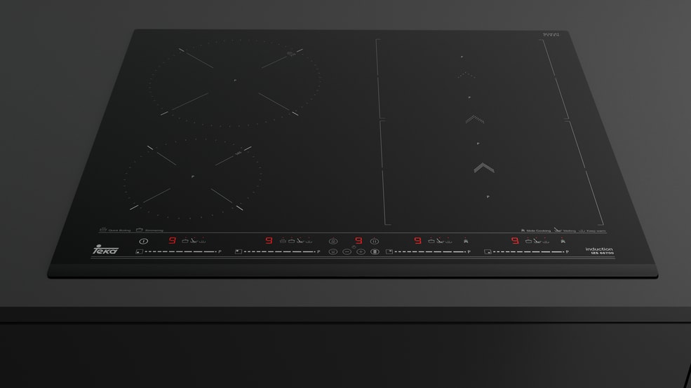 Индукционен плот Teka Maestro, IZS 66700 Slide Cooking, Сензорно управление, 4 готварски зони