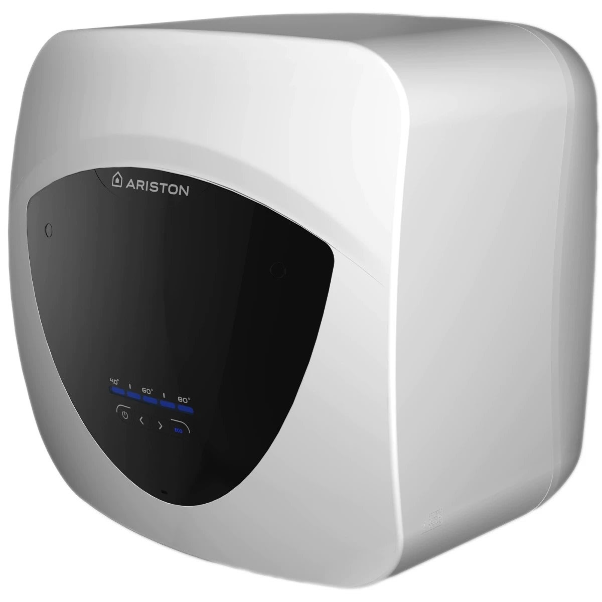 Бойлер Ariston Andris Lux 15л, 1200 W, LED дисплей, ел. защита IPX 5, монтаж над мивка