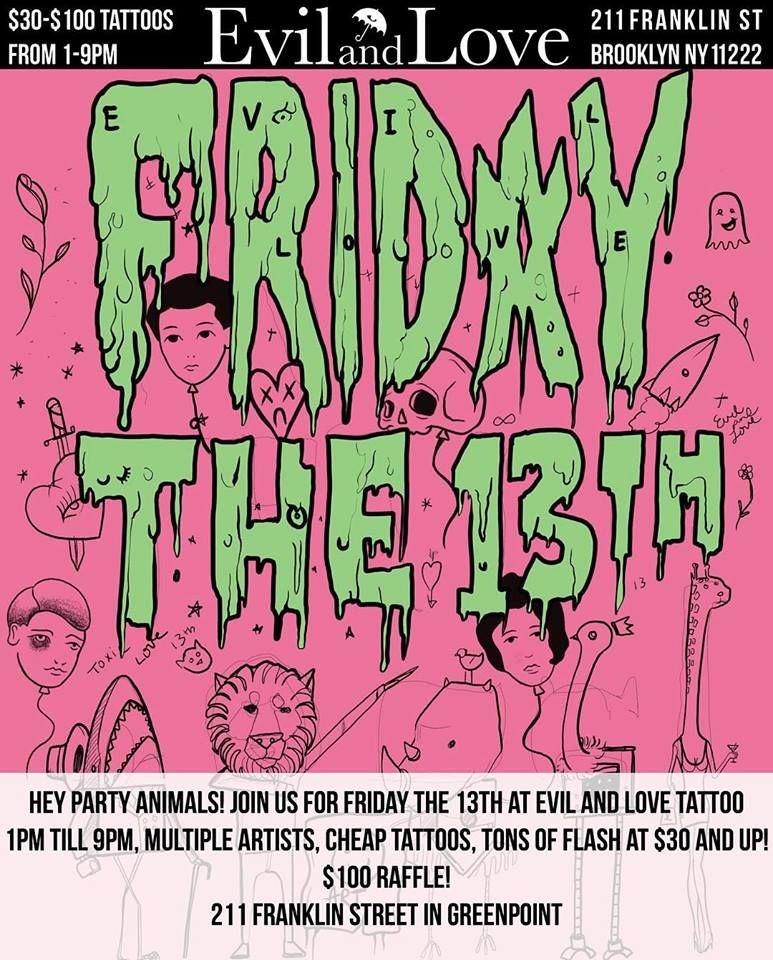 7 shops with friday the 13th tattoo deals 7 shops with friday the 13th tattoo deals