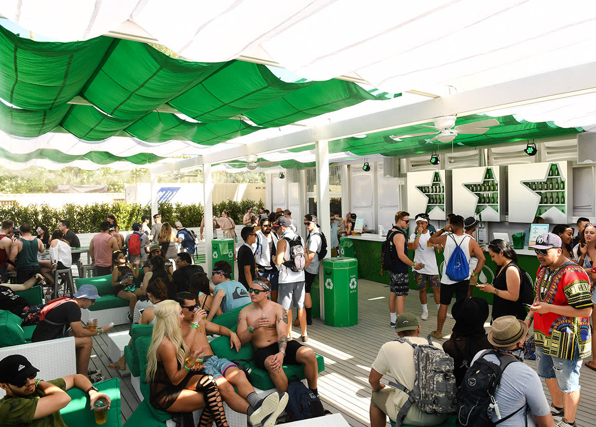 Heineken House at Coachella