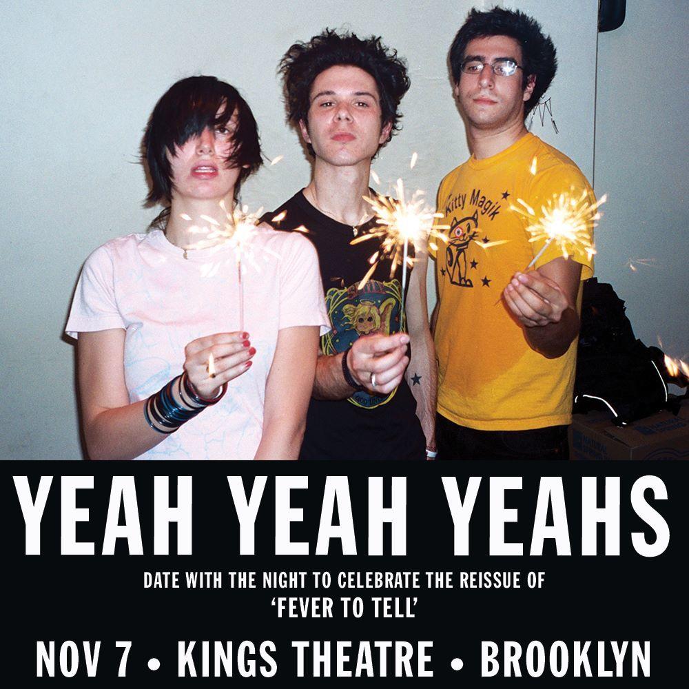 Yeah Yeah Yeahs Celebrate Re-Issue of 'Fever To