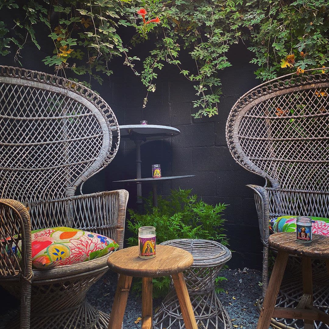 Stay Warm on These Heated Patios