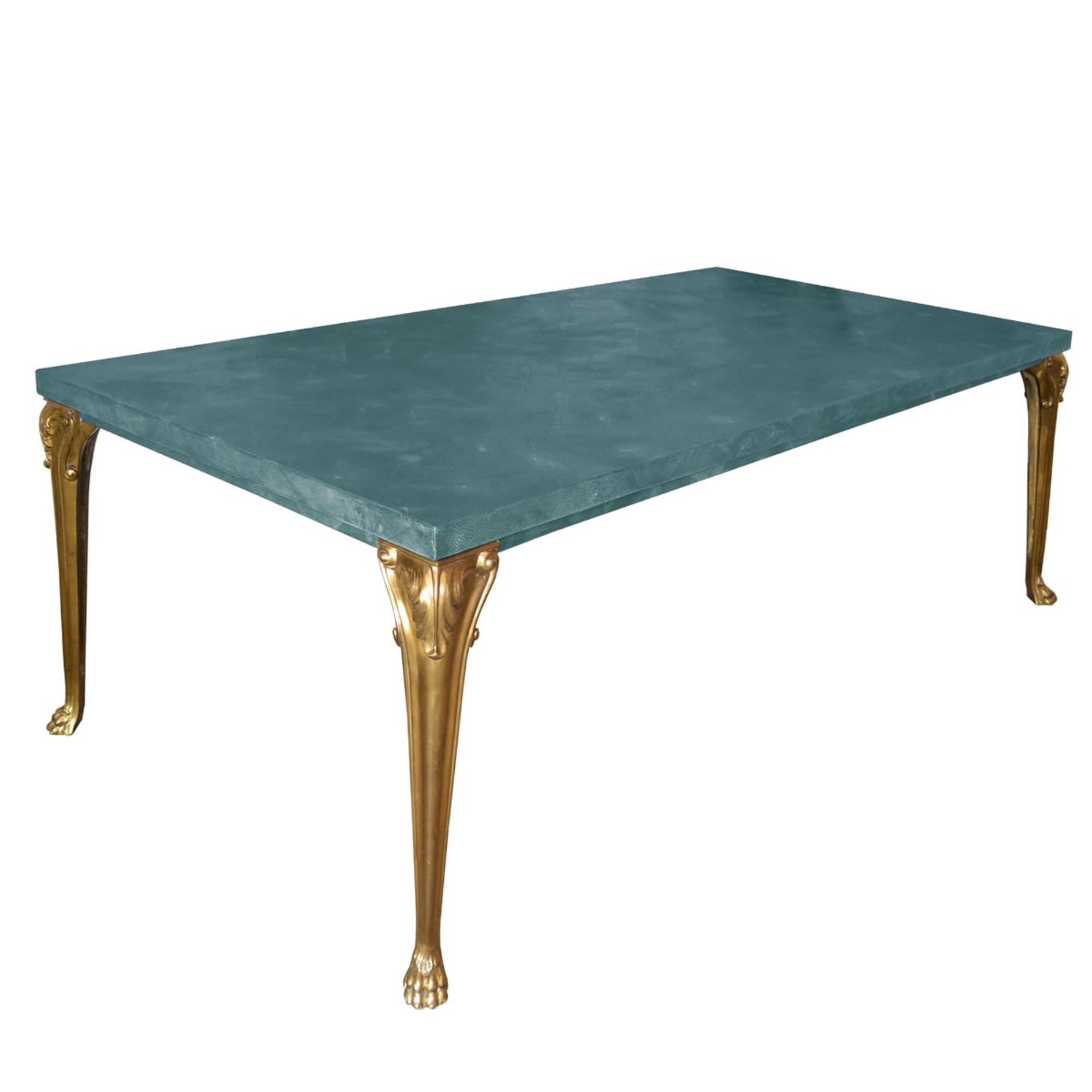 Nerone Turquoise Dining Table, Turquoise Dining Table