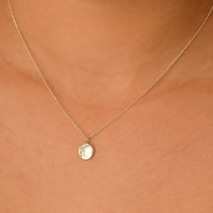 Sterling Silver Little Lion Reversible Pendant Necklace