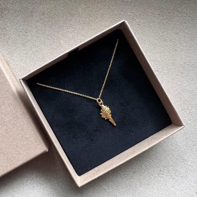 Kulta Seashell necklace: Necklace with seashell