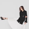 ALEXANDRA | Organic Cotton Shirt in Black