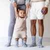 Mini Me Matching aikuisten ja lasten perhesukkien lahjasetti tähdissä ⭐️ - Täydellinen lahja syntymä