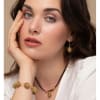 Golden Grass Sphere Choker -kaulakoru