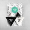 Mismatch Triangle Studs